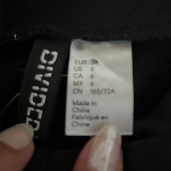 H&M Skirts pleated forever 21 wrap checkered high school juniors  5/6 nwt - Picture 4 of 5